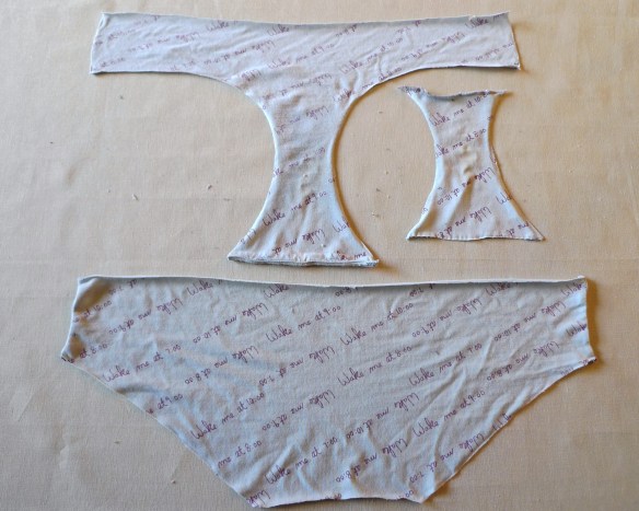 Substituting Lingerie Elastic on my Underpants Pattern